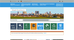 Desktop Screenshot of eschborn.de